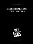 Read Pdf Shakespeare and the Lawyers
