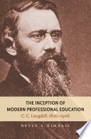 The Inception of Modern Professional Education