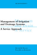 Read Pdf Management of Irrigation and Drainage Systems