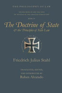 The Doctrine of State and the Principles of State Law
