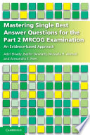 Mastering Single Best Answer Questions For The Part 2 Mrcog Examination