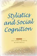Read Pdf Stylistics and Social Cognition