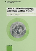 Lasers In Otorhinolaryngology And In Head And Neck Surgery