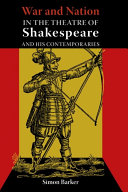 Read Pdf War and Nation in the Theatre of Shakespeare and His Contemporaries