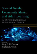 Read Pdf Special Needs, Community Music, and Adult Learning