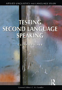Read Pdf Testing Second Language Speaking