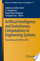 Artificial Intelligence And Evolutionary Computations In Engineering Systems