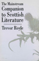 Read Pdf The Mainstream Companion to Scottish Literature