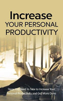 Read Pdf Increase Your Personal Productivity