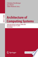 Architecture Of Computing Systems
