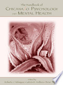 The Handbook Of Chicana O Psychology And Mental Health