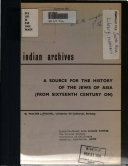 The Indian Archives