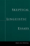 Read Pdf Skeptical Linguistic Essays