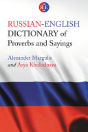 Read Pdf Russian-English Dictionary of Proverbs and Sayings