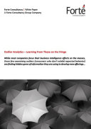 Outlier Analytics – Learning From Those on the Fringe Book