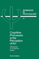 Read Pdf Cognitive Processes in the Perception of Art