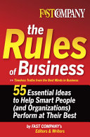 Read Pdf Fast Company The Rules of Business