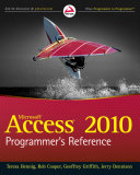 Read Pdf Access 2010 Programmer's Reference
