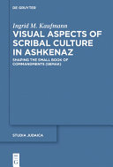 Read Pdf Visual Aspects of Scribal Culture in Ashkenaz