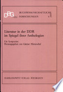 Literatur in der DDR im Spiegel ihrer Anthologien