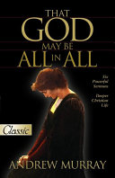 Read Pdf That God may Be All in All