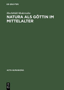 Read Pdf Natura als Göttin im Mittelalter