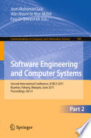 Software Engineering and Computer Systems, Part II
