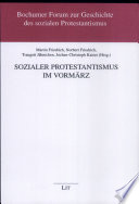 Sozialer Protestantismus im Vormärz