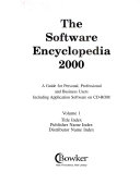The Software Encyclopedia 2000