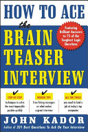 Read Pdf How to Ace the Brainteaser Interview