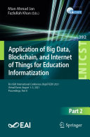 Read Pdf Application of Big Data, Blockchain, and Internet of Things for Education Informatization