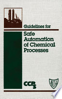 Guidelines For Safe Automation Of Chemical Processes