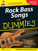 Rock Bass Songs for Dummies (Music Instruction)