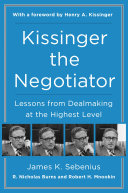 Kissinger the Negotiator pdf