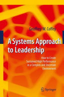 Read Pdf A Systems Approach to Leadership