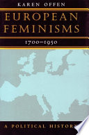 European Feminisms 1700 1950