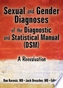 Sexual And Gender Diagnoses Of The Diagnostic And Statistical Manual Dsm 