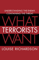 Read Pdf What Terrorists Want