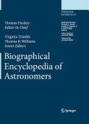 Read Pdf Biographical Encyclopedia of Astronomers