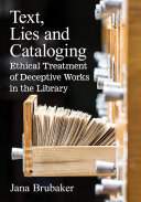 Read Pdf Text, Lies and Cataloging