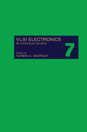 VLSI Electronics Microstructure Science pdf