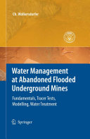 Read Pdf Water Management at Abandoned Flooded Underground Mines