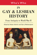 Read Pdf Who's Who in Gay and Lesbian History Vol.1