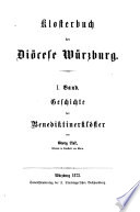 Klosterbuch der Diöcese Würzburg