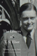 Read Pdf The Letters of T. S. Eliot Volume 7: 1934–1935
