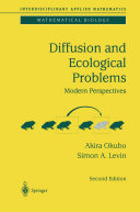 Read Pdf Diffusion and Ecological Problems: Modern Perspectives