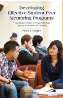 Read Pdf Developing Effective Student Peer Mentoring Programs