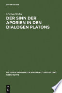 Der Sinn der Aporien in den Dialogen Platons