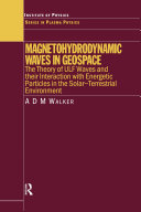 Read Pdf Magnetohydrodynamic Waves in Geospace