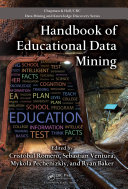 Read Pdf Handbook of Educational Data Mining